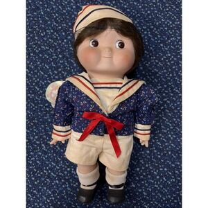 Dolly Dingle 13" House of Global Art Porcelain Doll - Sailor Outfit -1985